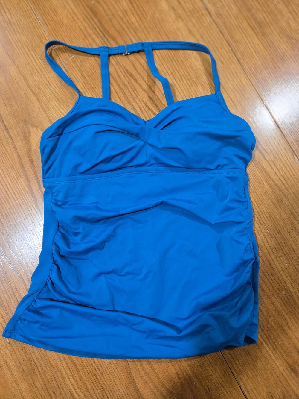 Blue Women's Tankini Swim Top M - American Beach by Maurices